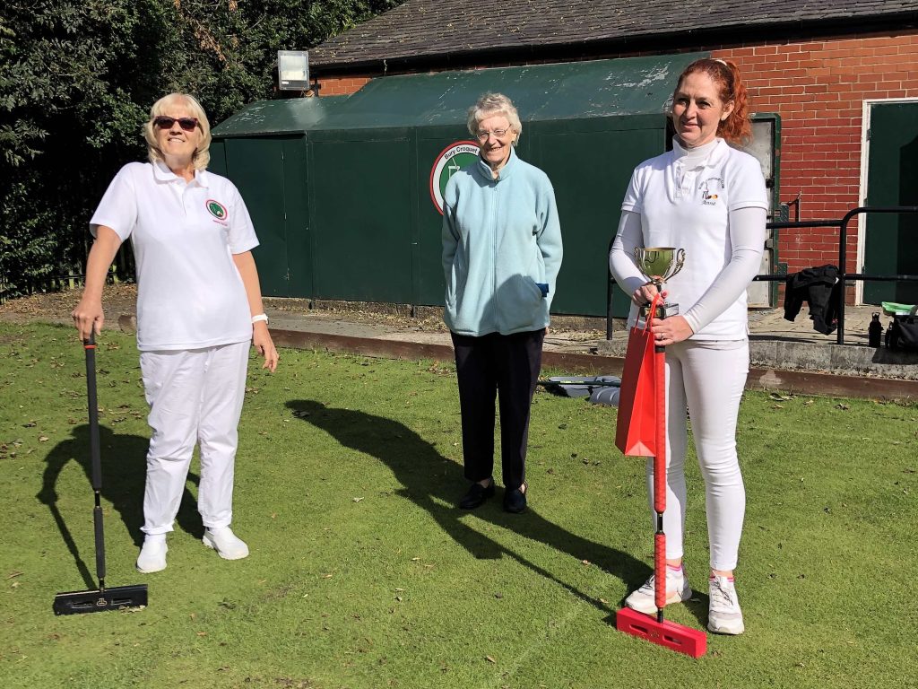 DB Mallet on display at Bury Croquet Clubs internal finals