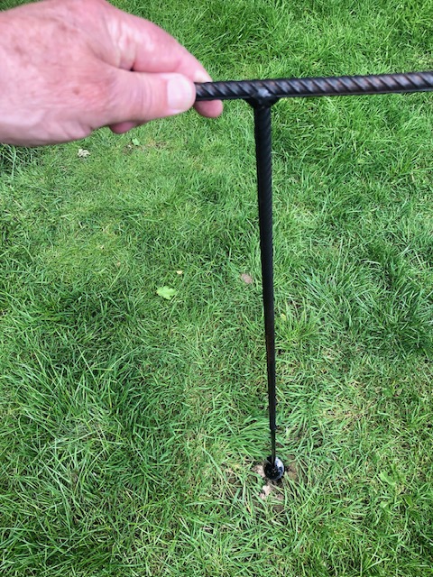 Croquet Hoop Hole Cutter