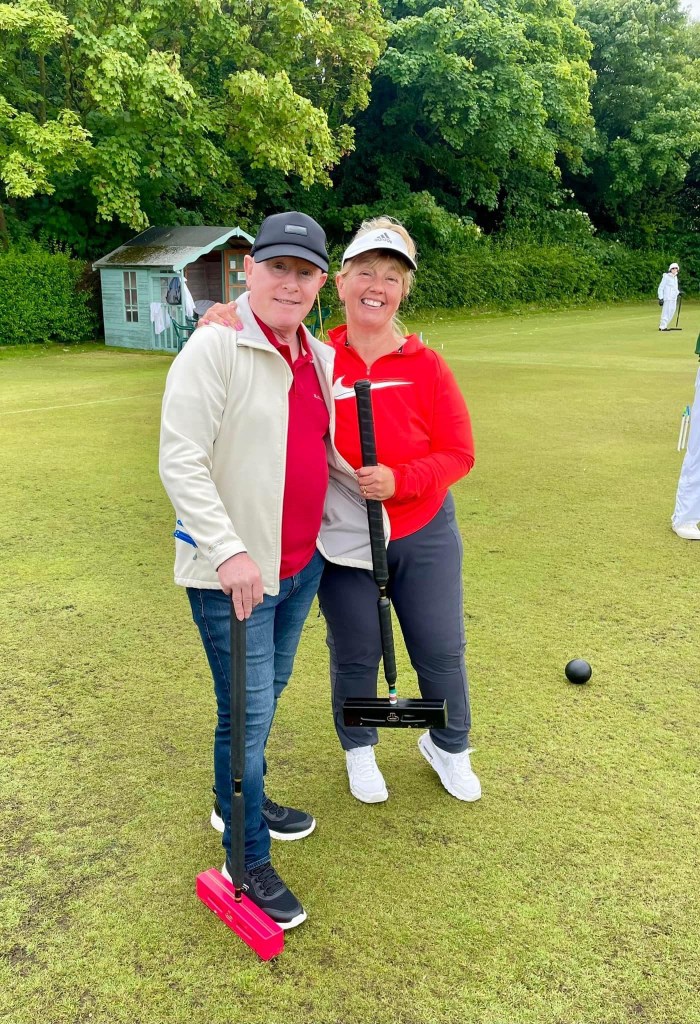 Southport festival, sun, smiles & Croquet Mallets