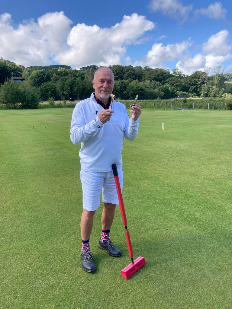Bernard and his DB SP6 Croquet Mallet
