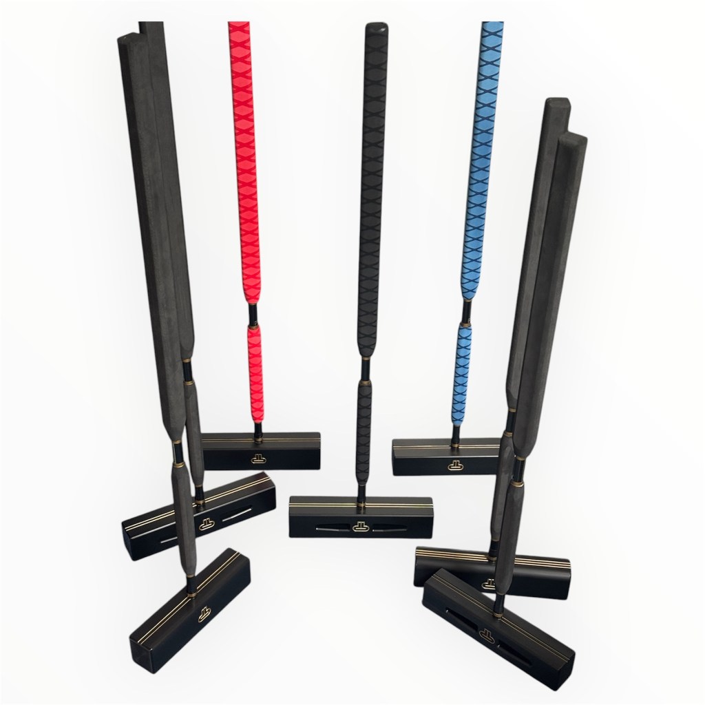 Croquet mallets ready for delivery