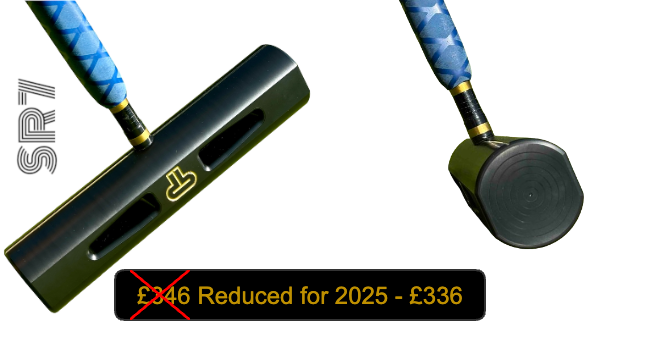 SR7 Round Hybrid Croquet Mallet