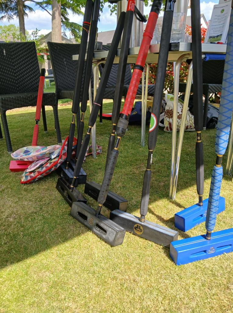 DB Croquet Mallets at Alvaston Hall