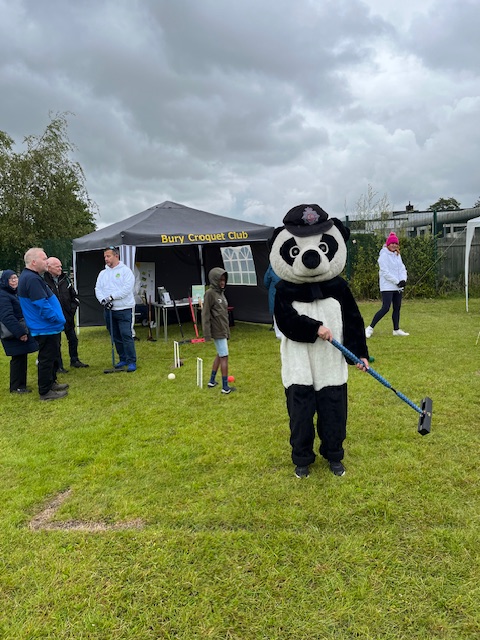 Even the police bear wants a DB mallet